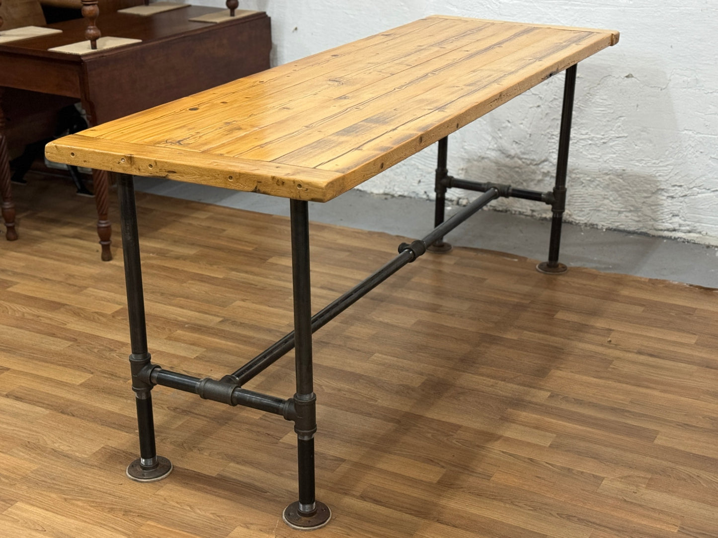Hand Crafted Industrial Style Table