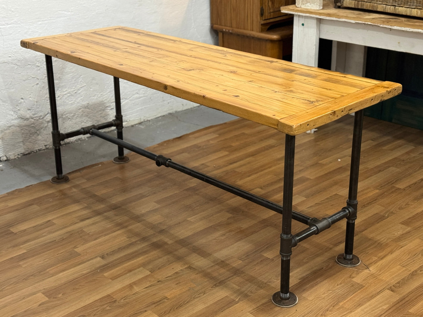Hand Crafted Industrial Style Table