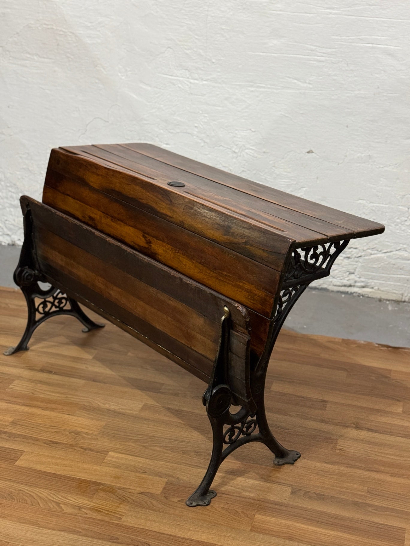 19th Century Double Bench School Desk