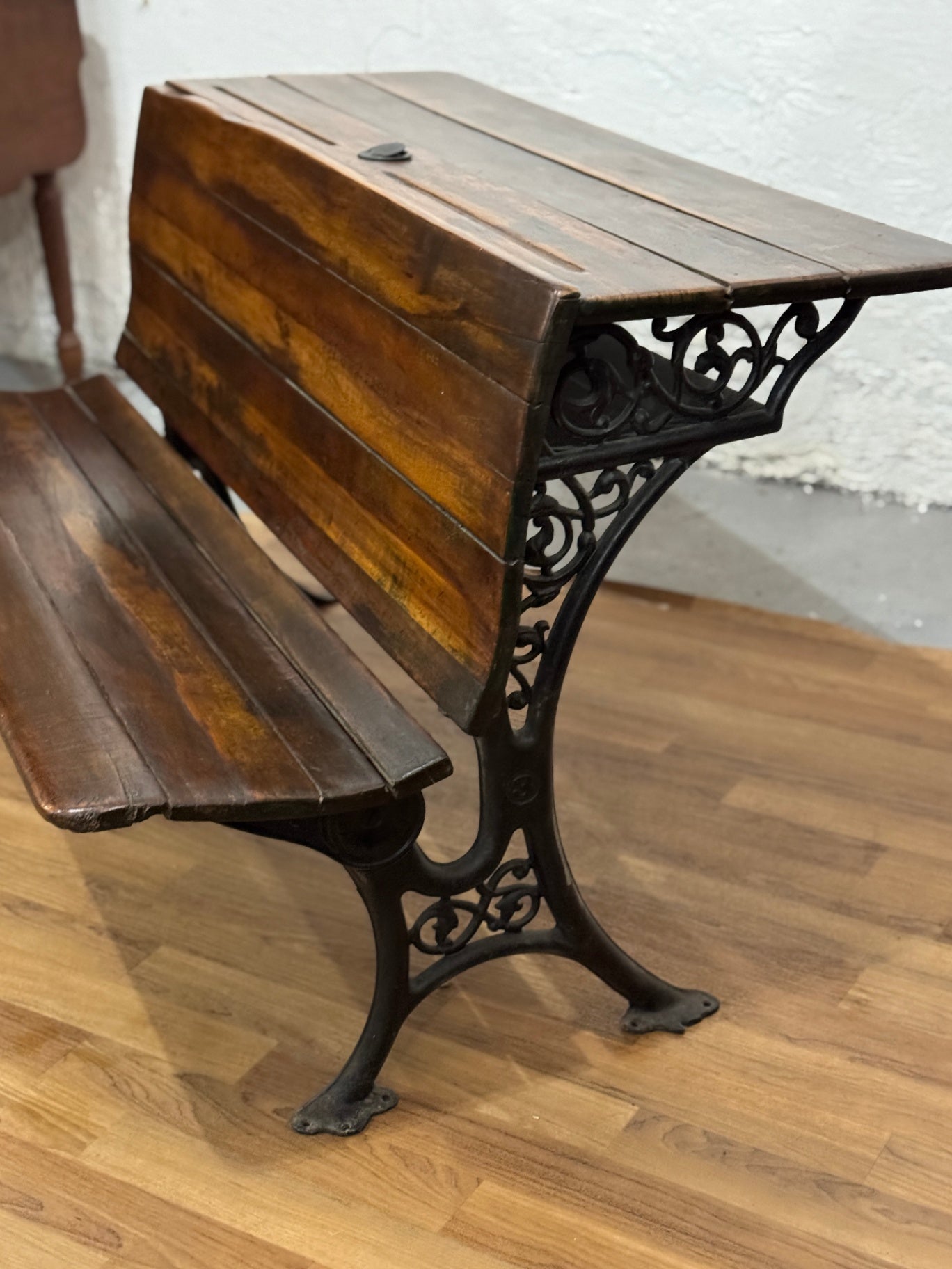 19th Century Double Bench School Desk