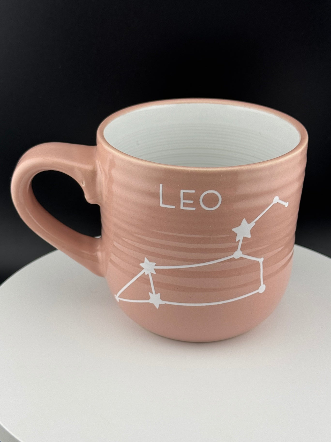 LEO Constellation Pink Mug