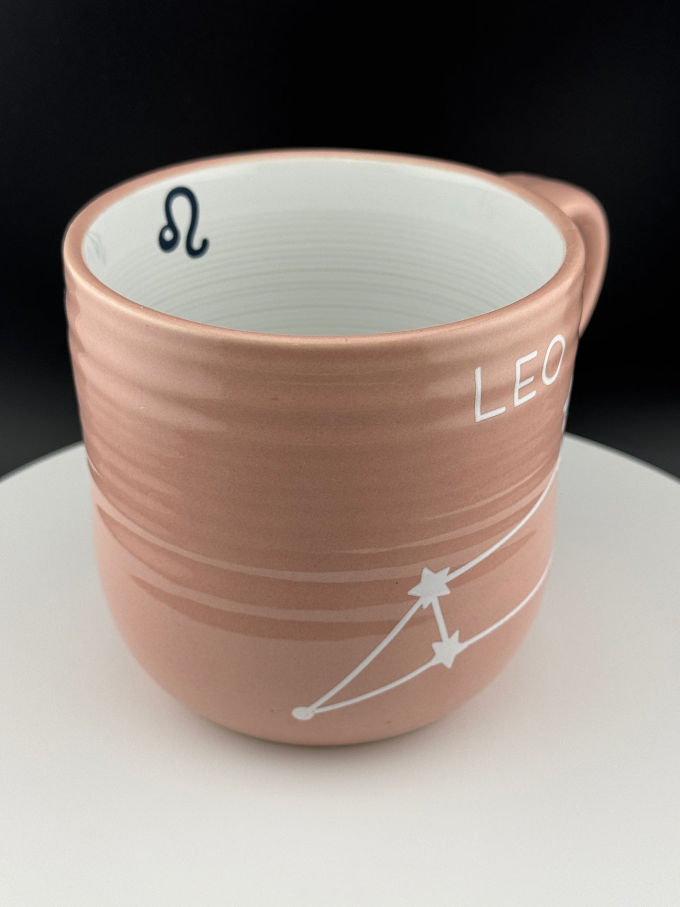 LEO Constellation Pink Mug