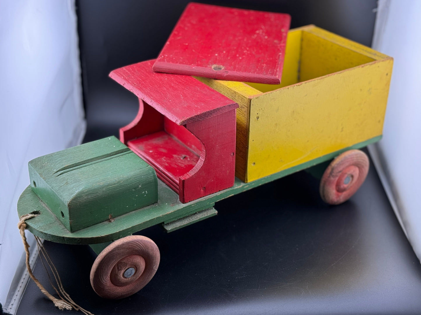 Vintage Wood Toy Truck