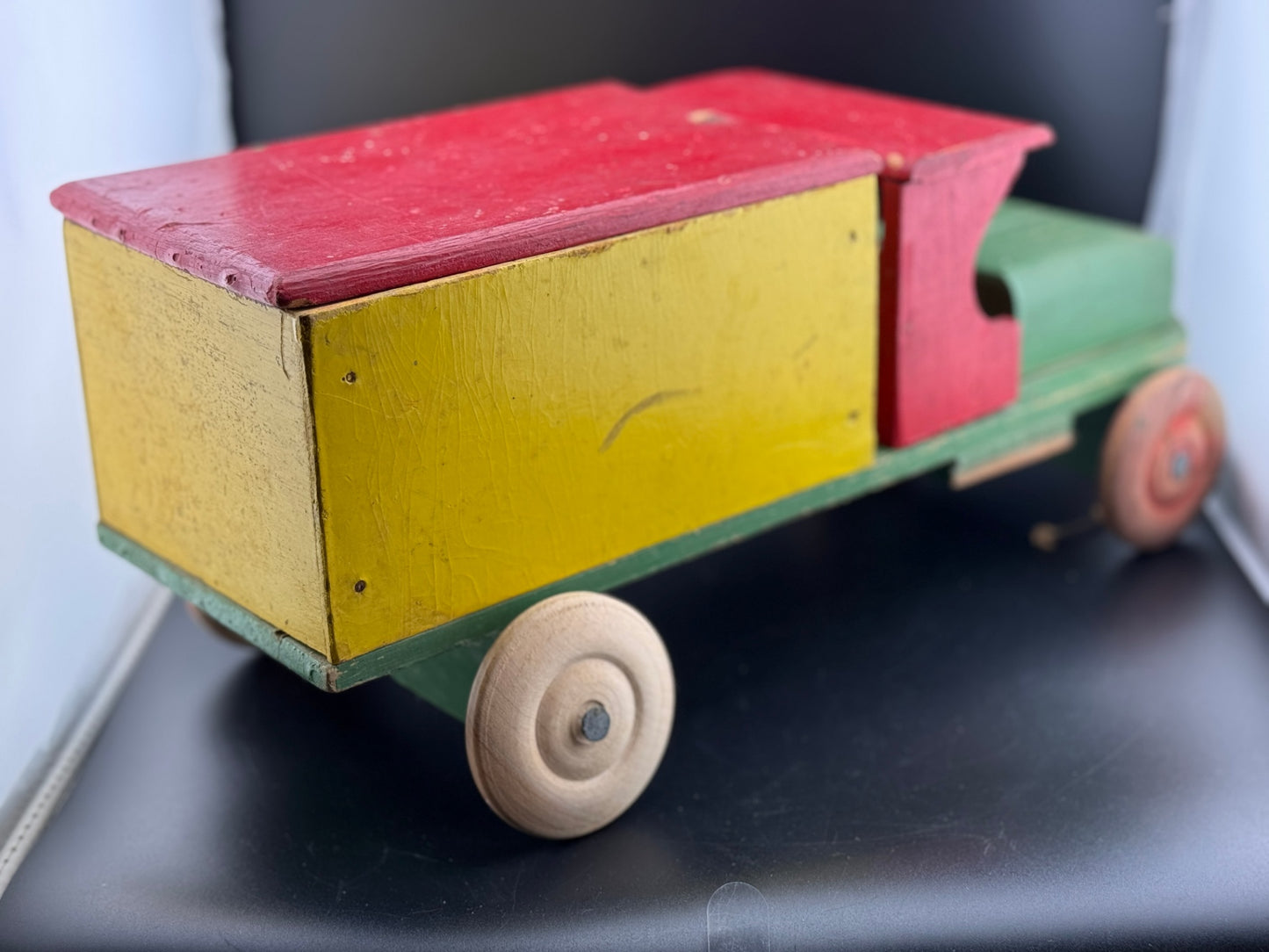 Vintage Wood Toy Truck
