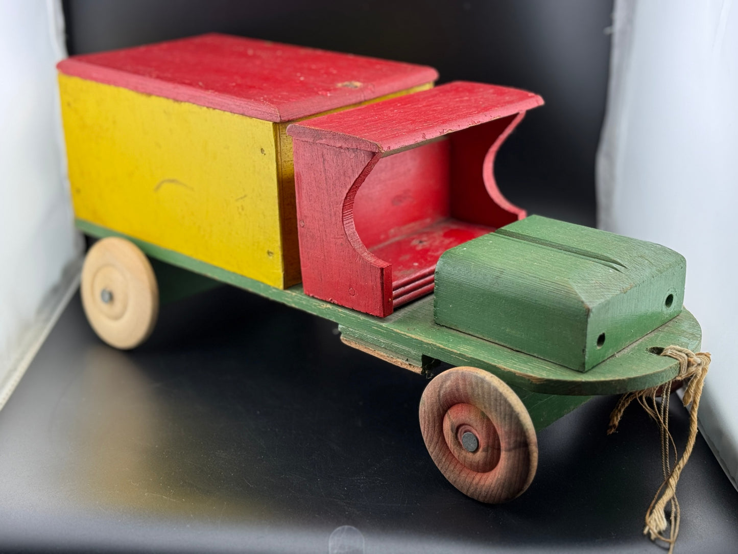 Vintage Wood Toy Truck