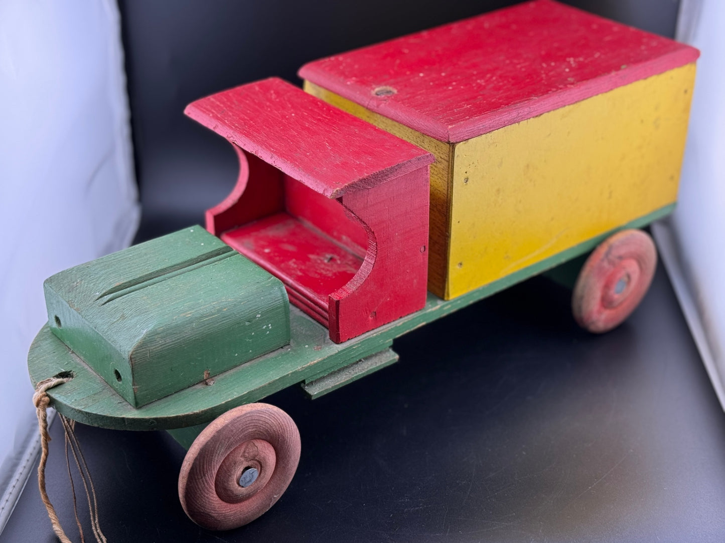 Vintage Wood Toy Truck