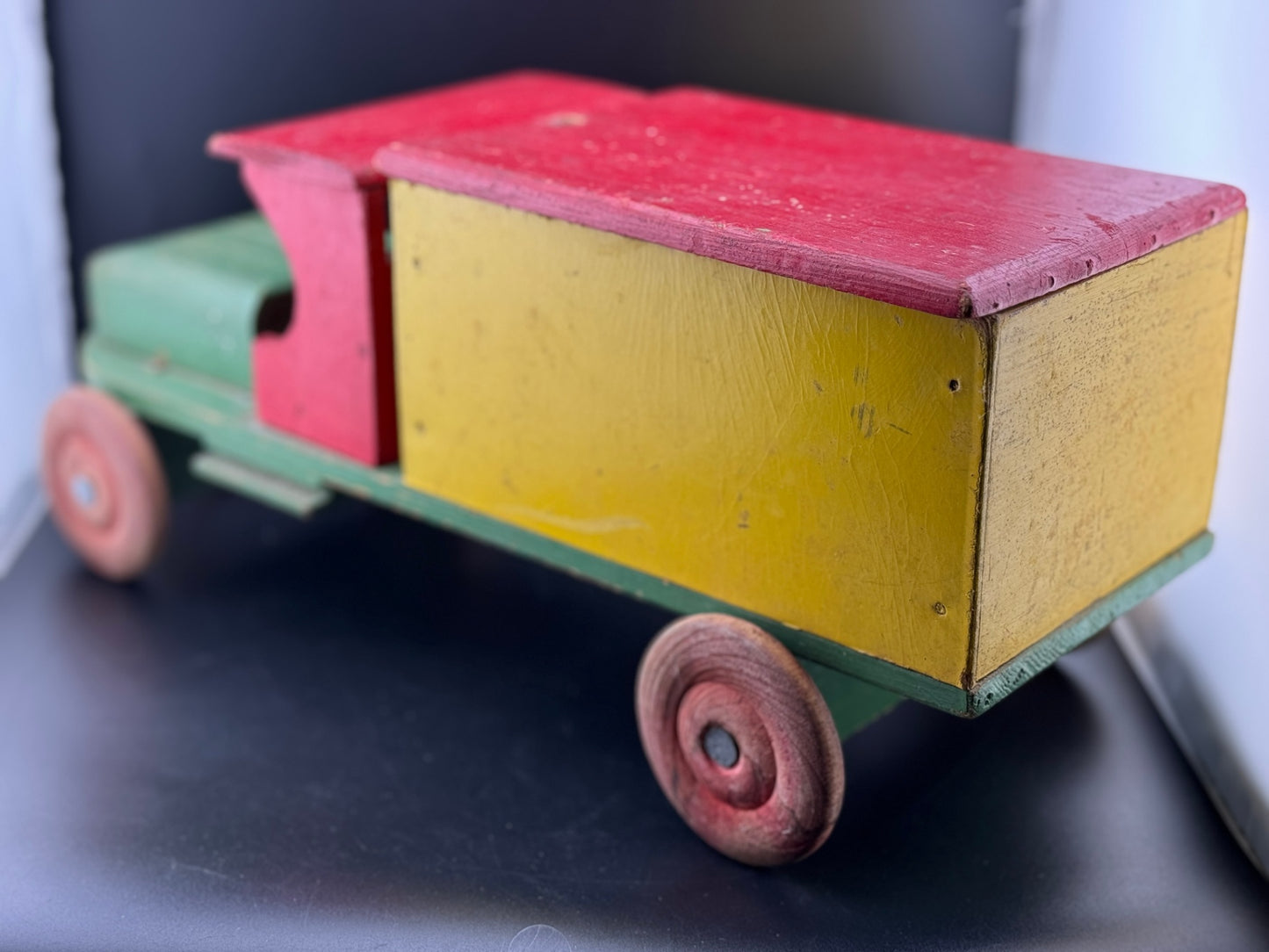 Vintage Wood Toy Truck