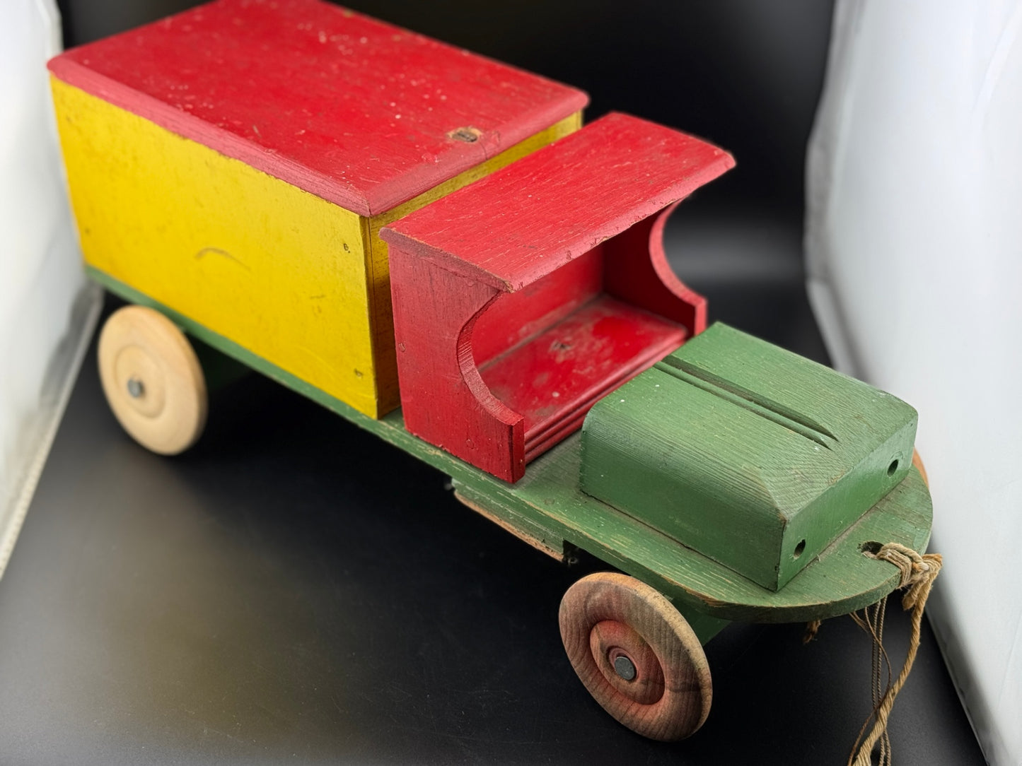 Vintage Wood Toy Truck