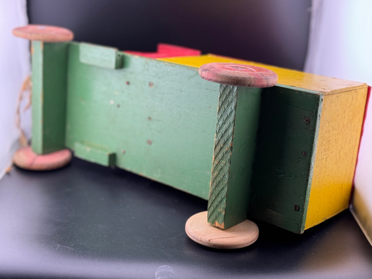 Vintage Wood Toy Truck