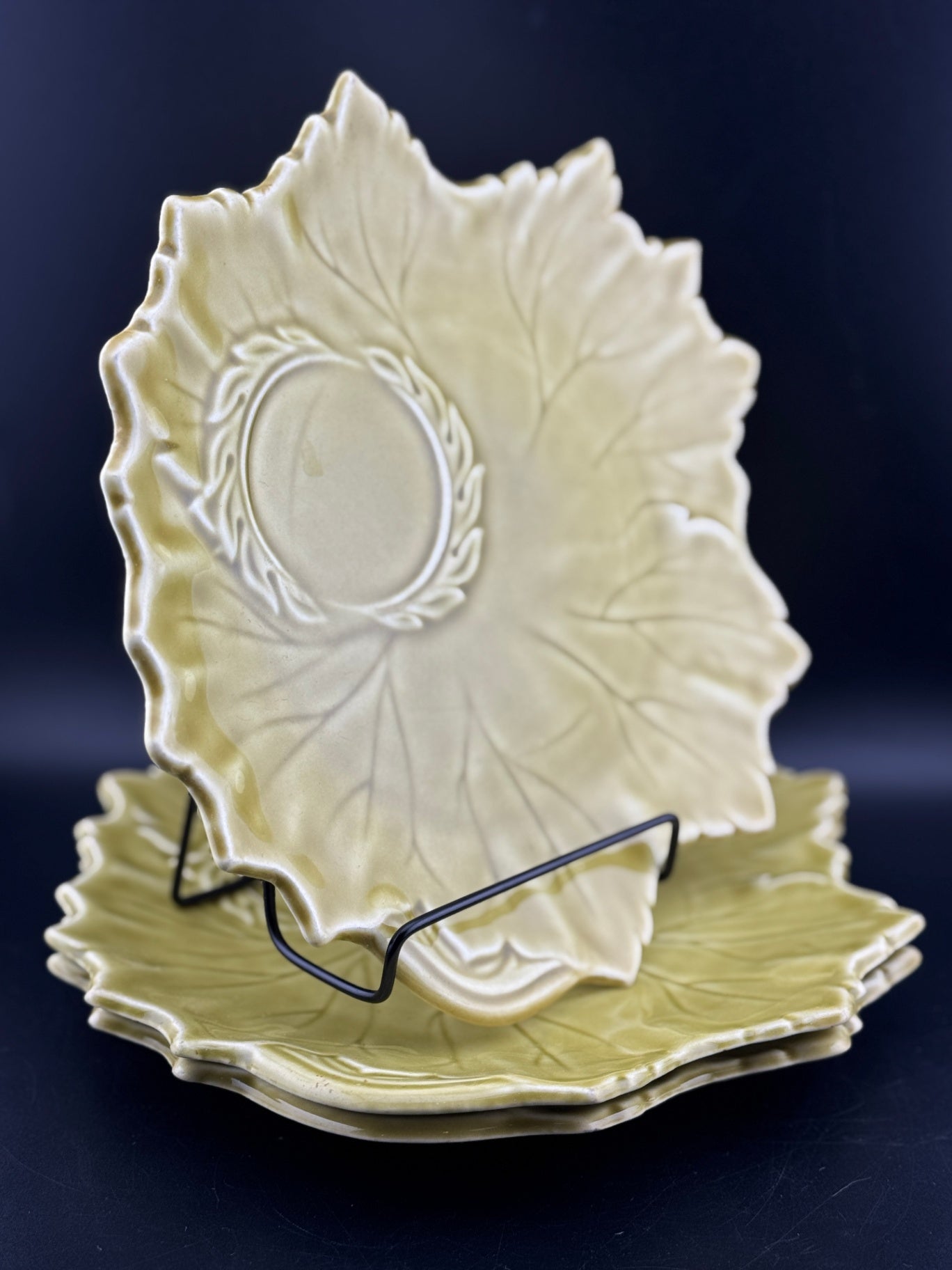 Woodfield Golden Fawn Plate for Tea & Toast Snack Set by Steubenville