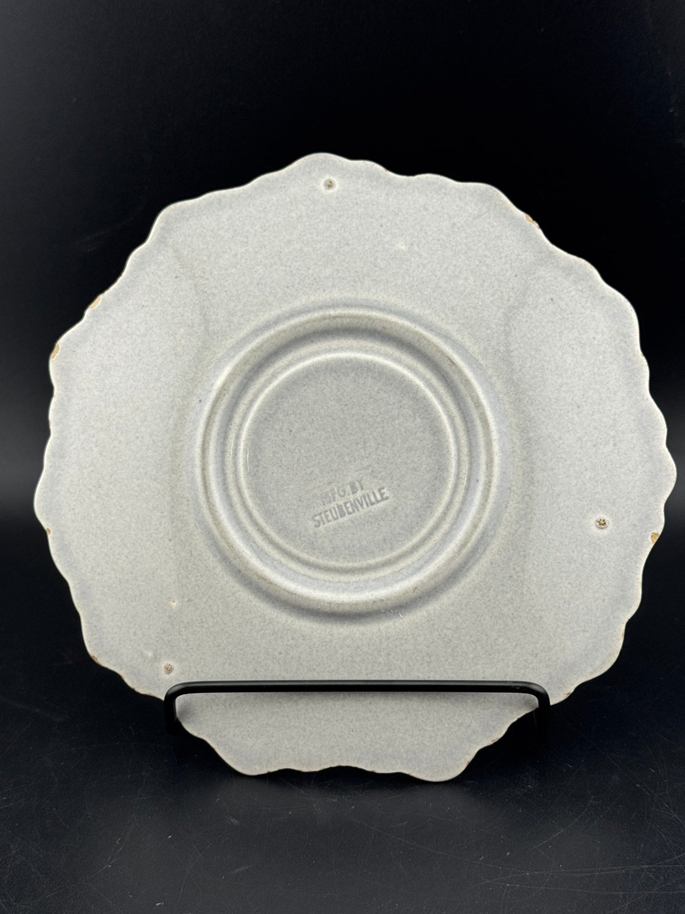 Woodfield Dove Gray Saucer by Steubenville