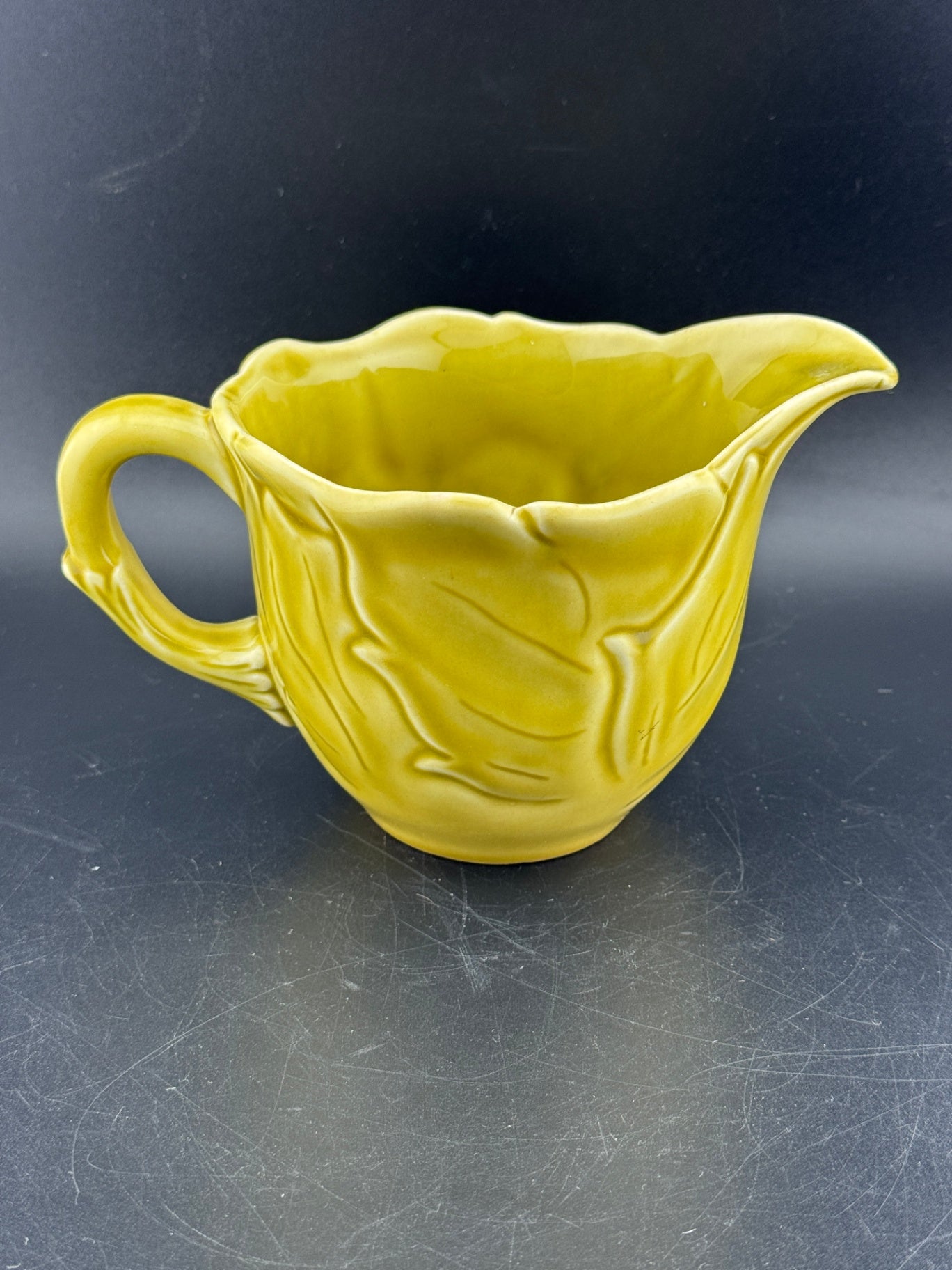 Woodfield Golden Fawn Flat Creamer by Steubenville
