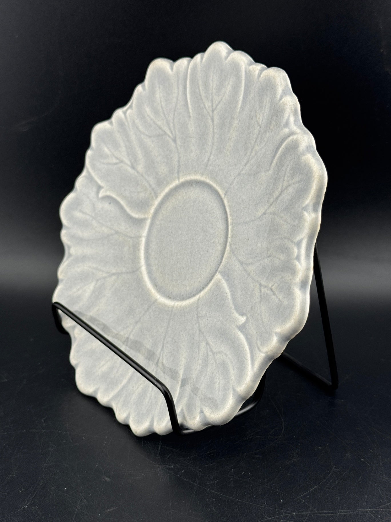 Woodfield Dove Gray Saucer by Steubenville