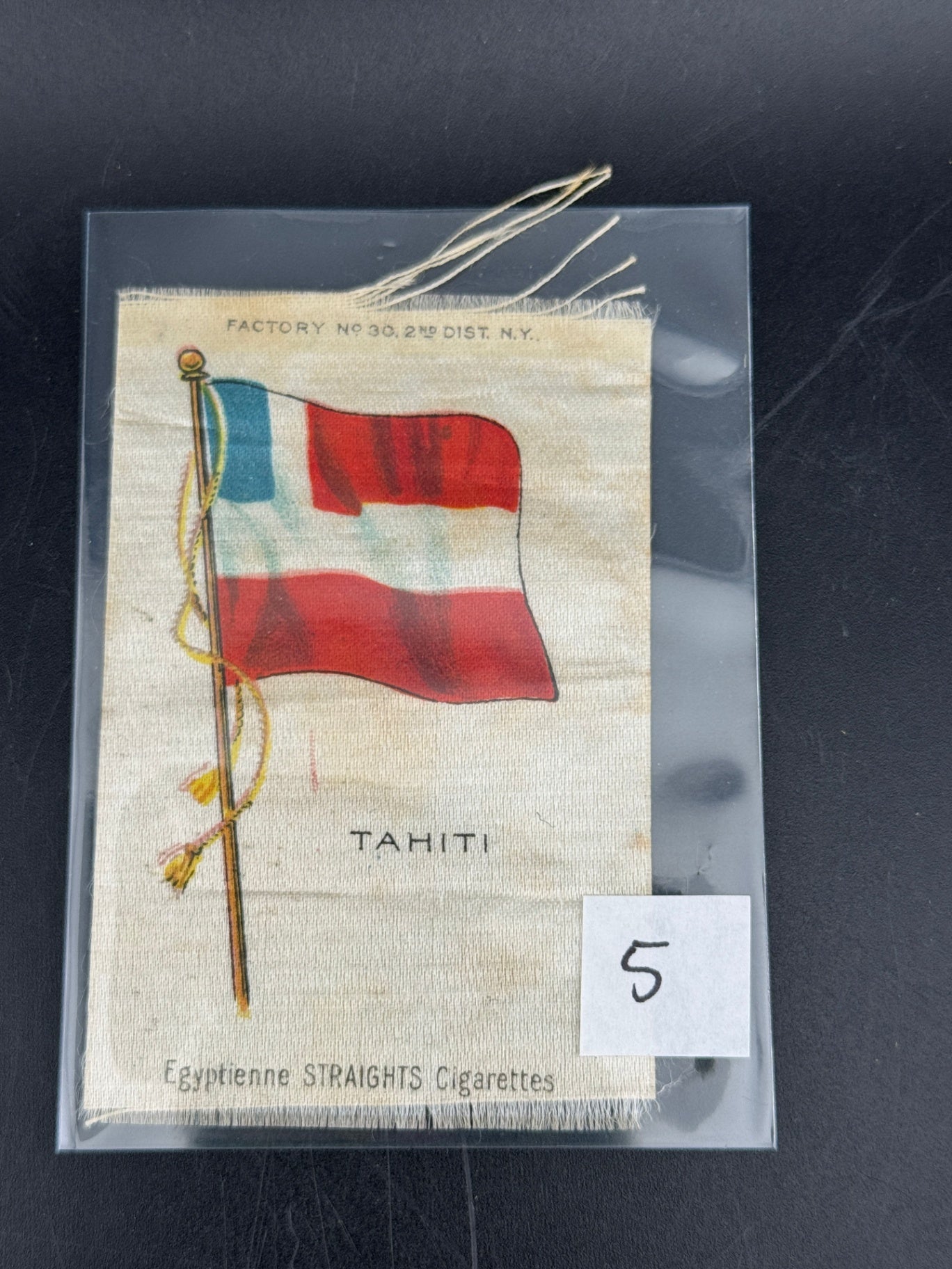 Assorted Flags Antique Cigarette Silks
