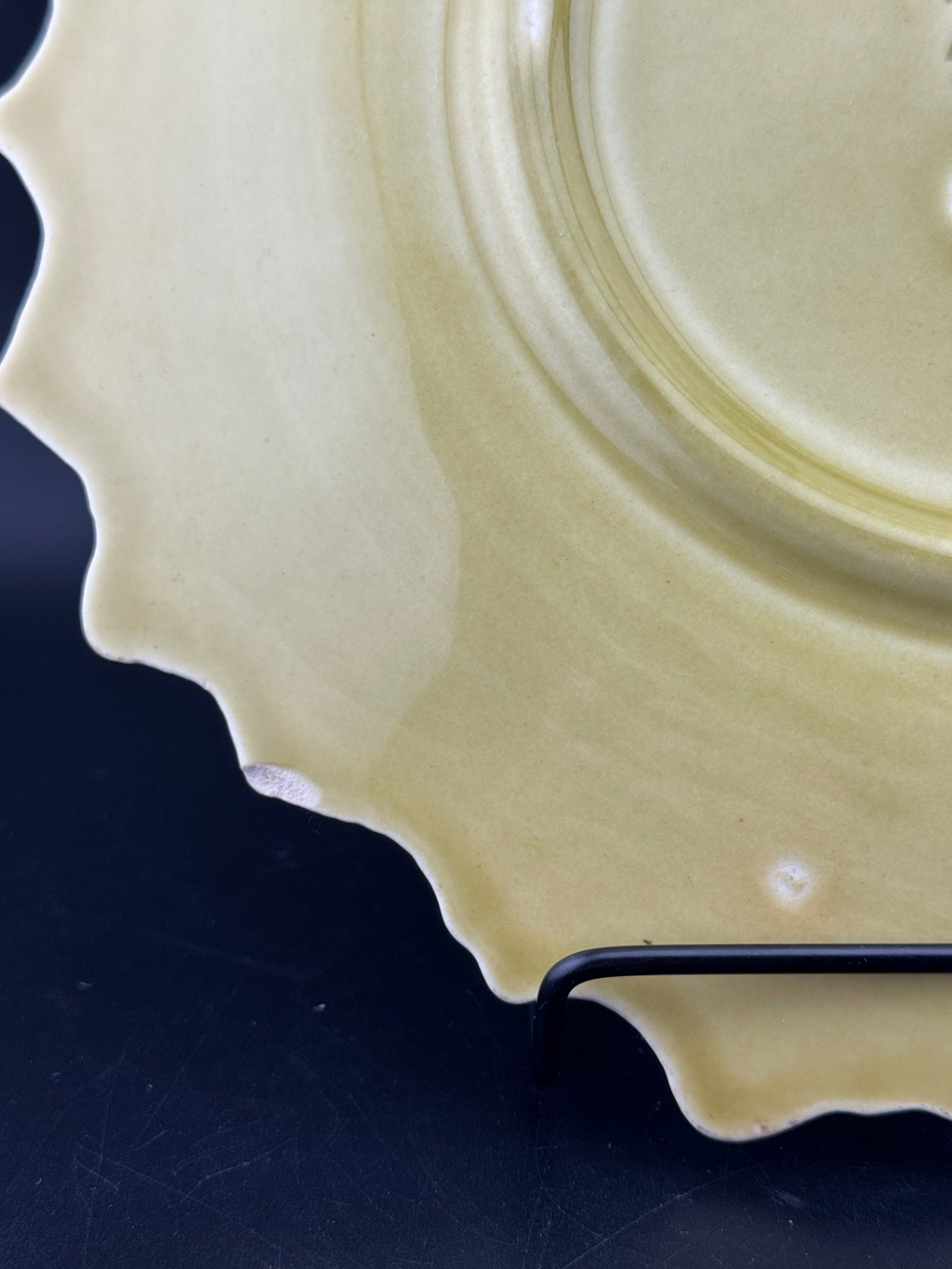 Woodfield Golden Fawn Plate for Tea & Toast Snack Set by Steubenville