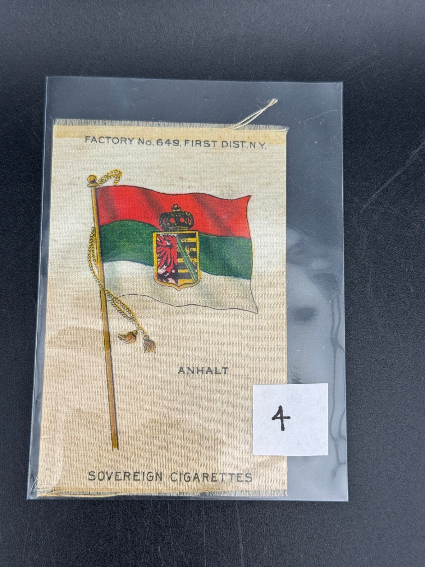 Assorted Flags Antique Cigarette Silks