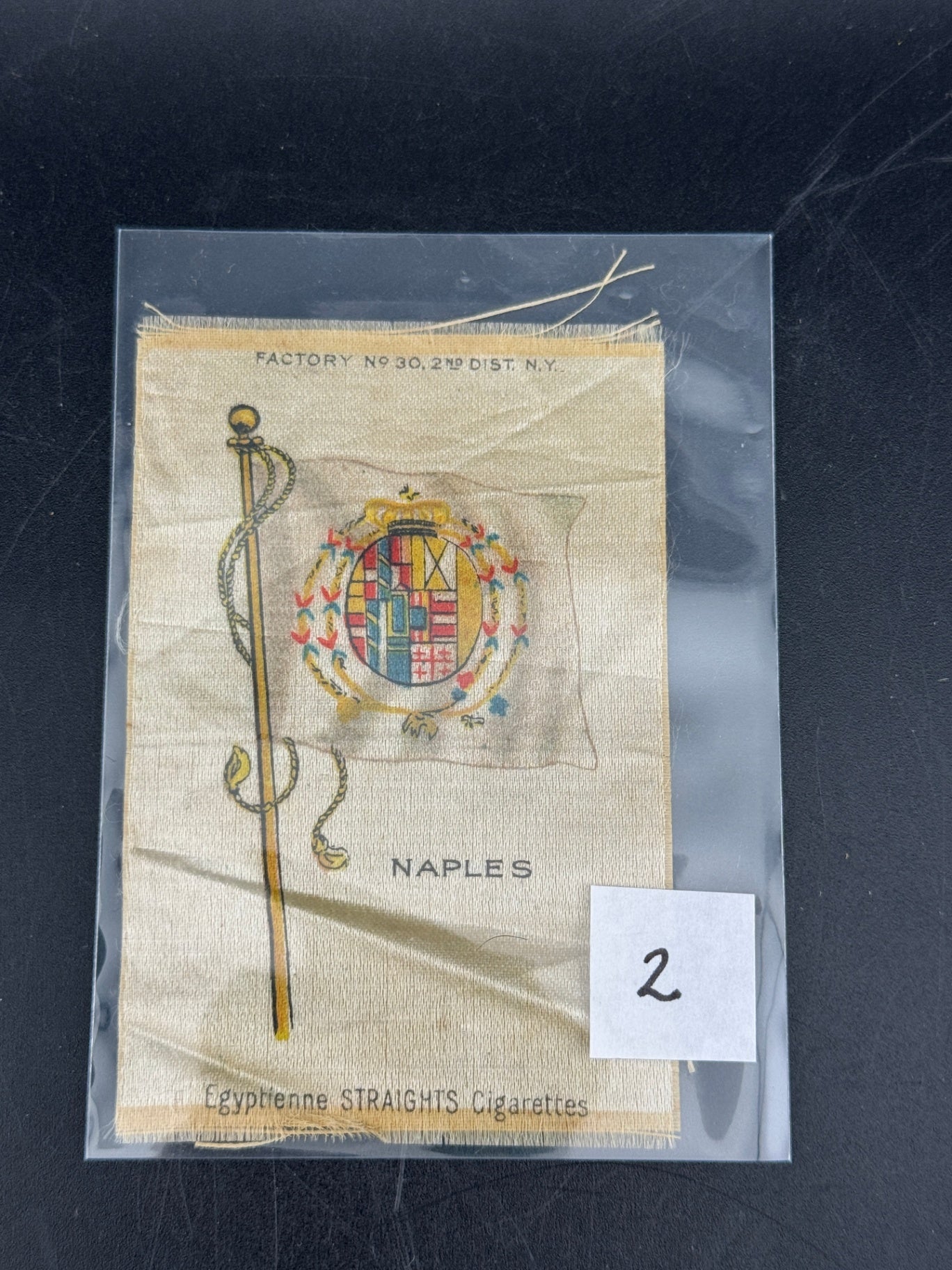 Assorted Flags Antique Cigarette Silks