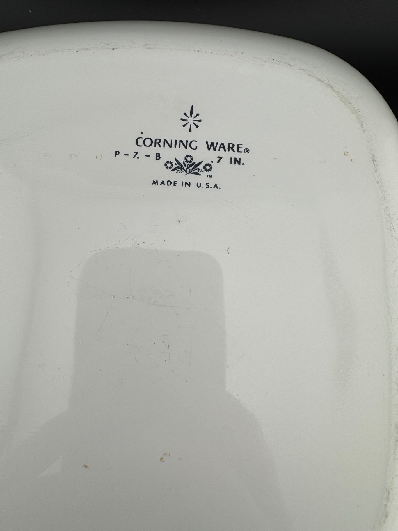 Cornflower Blue by Corning - .75 Qt Square Casserole with Lid
