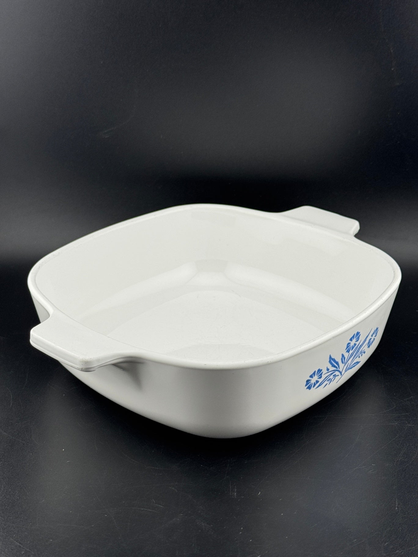 Cornflower Blue by Corning - 1 Quart Square Casserole No Lid