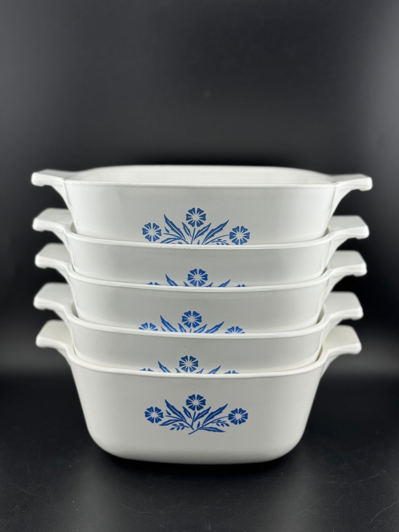 Cornflower Blue by Corning - 1.5 Quart Square Casserole No Lid
