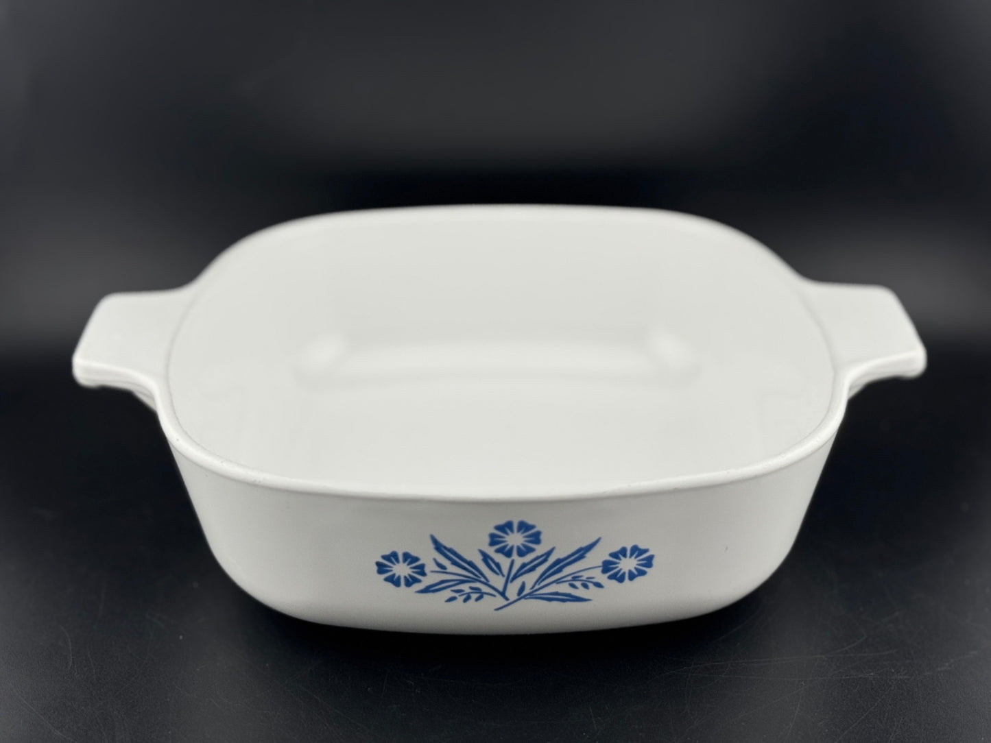Cornflower Blue by Corning - 1 Quart Square Casserole No Lid
