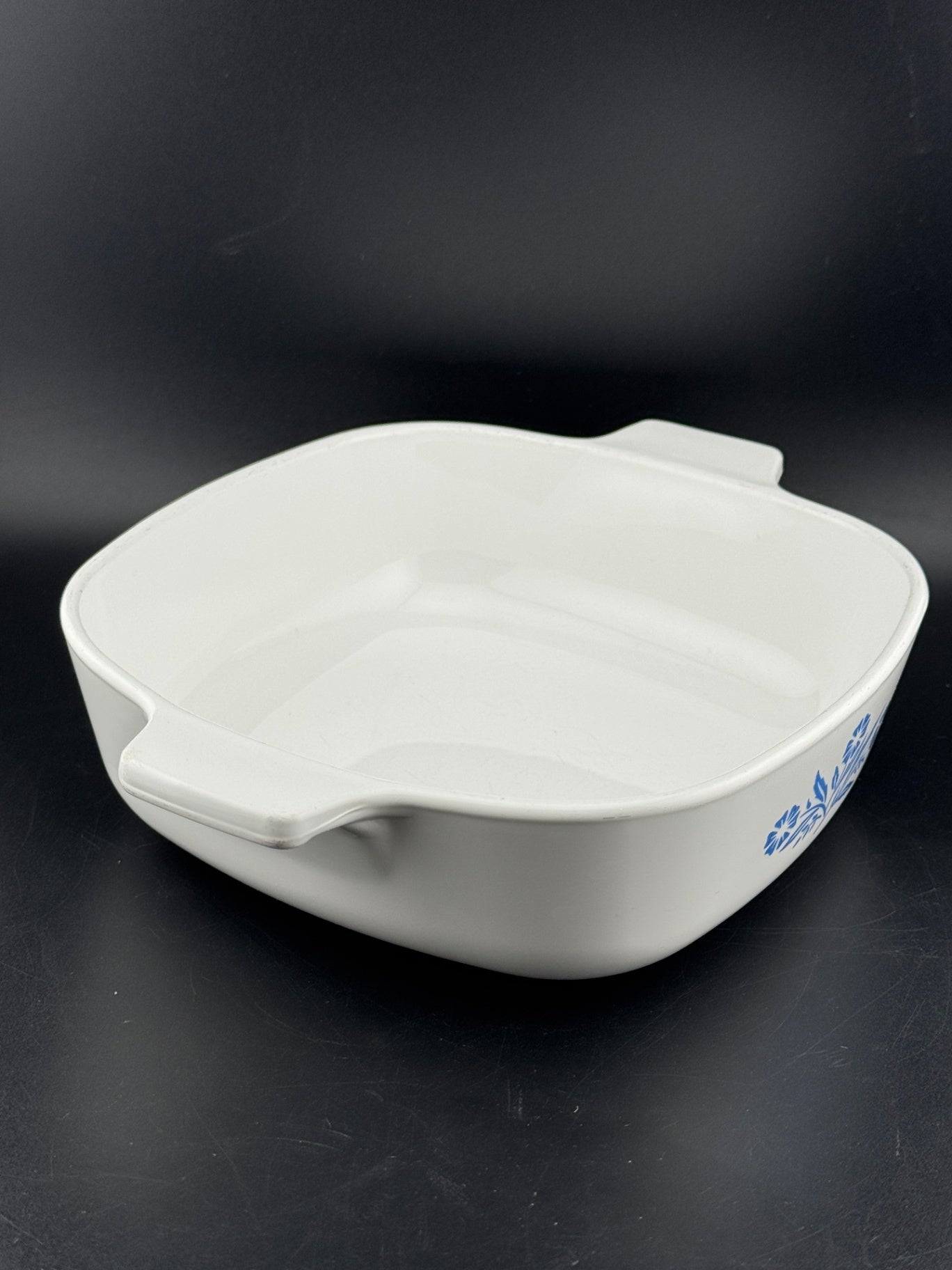 Cornflower Blue by Corning - 1 Quart Square Casserole No Lid