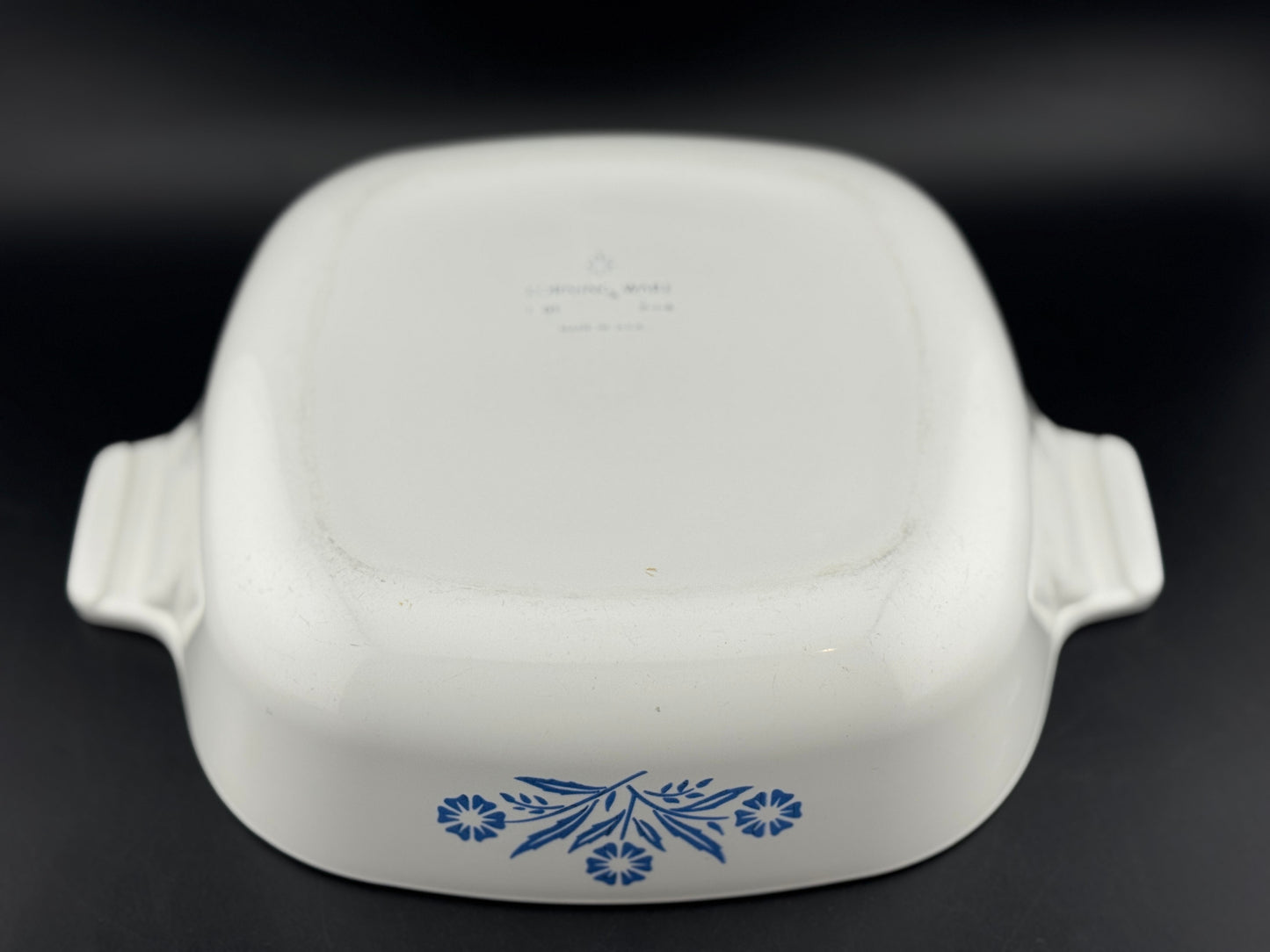Cornflower Blue by Corning - 1 Quart Square Casserole No Lid