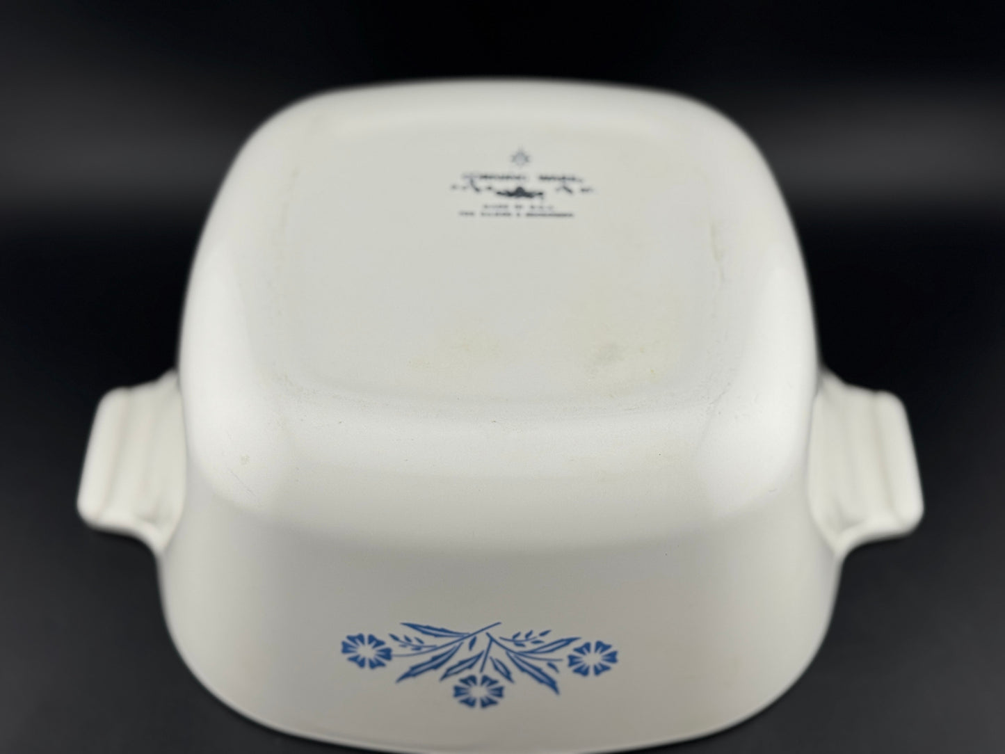 Cornflower Blue by Corning - 1.75 Quart Square Casserole No Lid