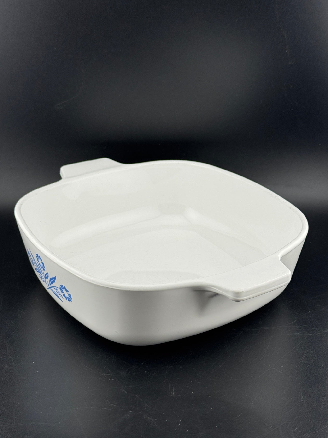 Cornflower Blue by Corning - 1 Quart Square Casserole No Lid