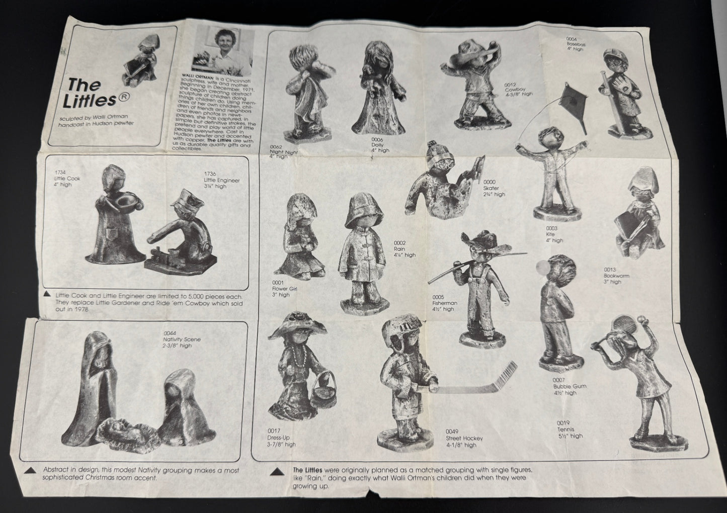 Walli Ortman's The Littles - 0061 - Boy with Stick Horse