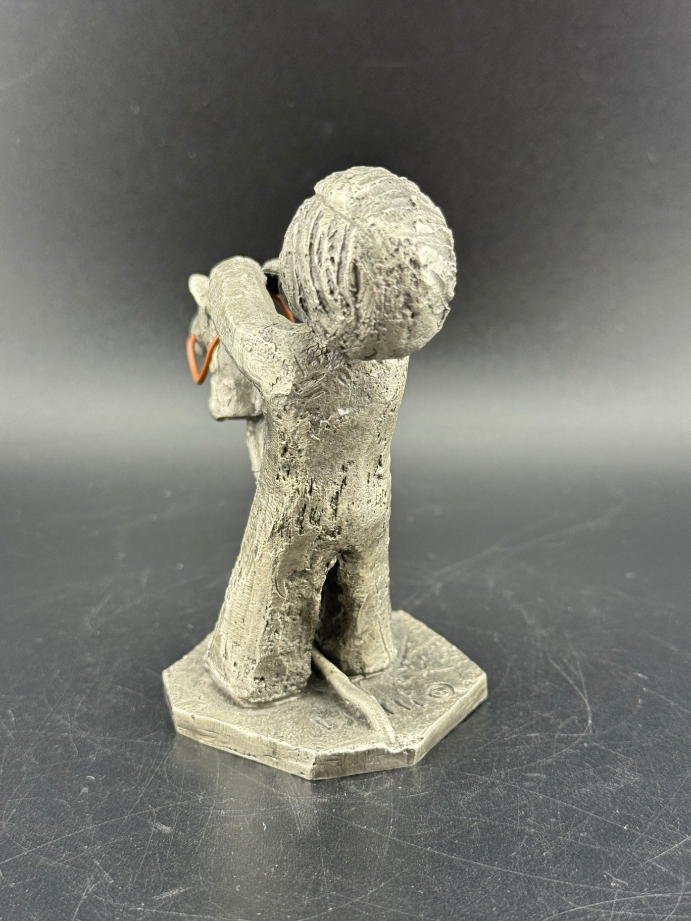 Walli Ortman's The Littles - 0061 - Boy with Stick Horse