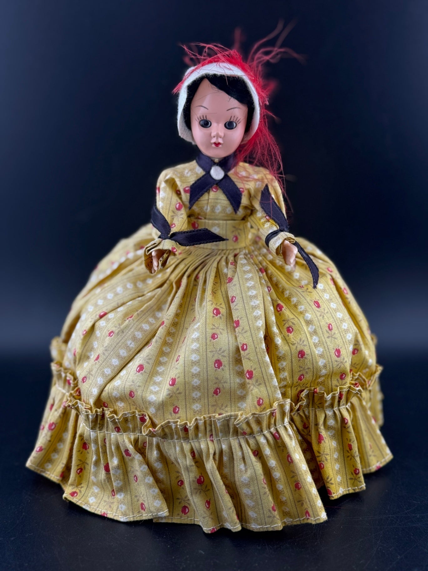 Vintage Doll in a Cloche