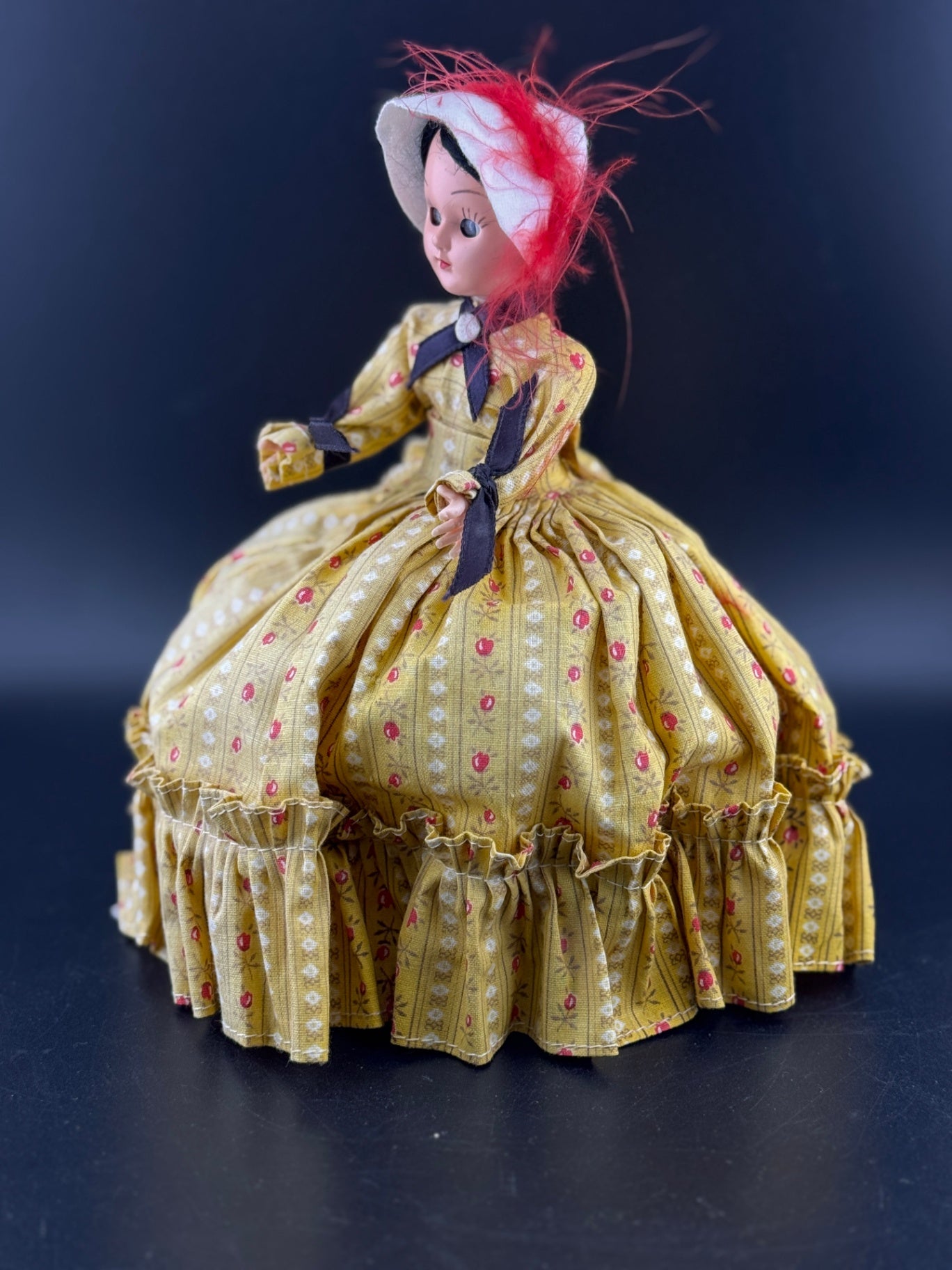 Vintage Doll in a Cloche