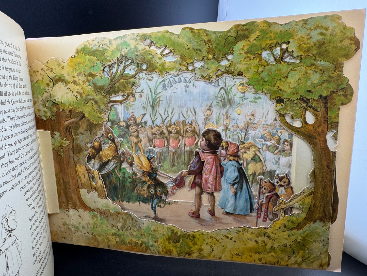 Peeps Into Fairy Land by Ernest Nister - 1986