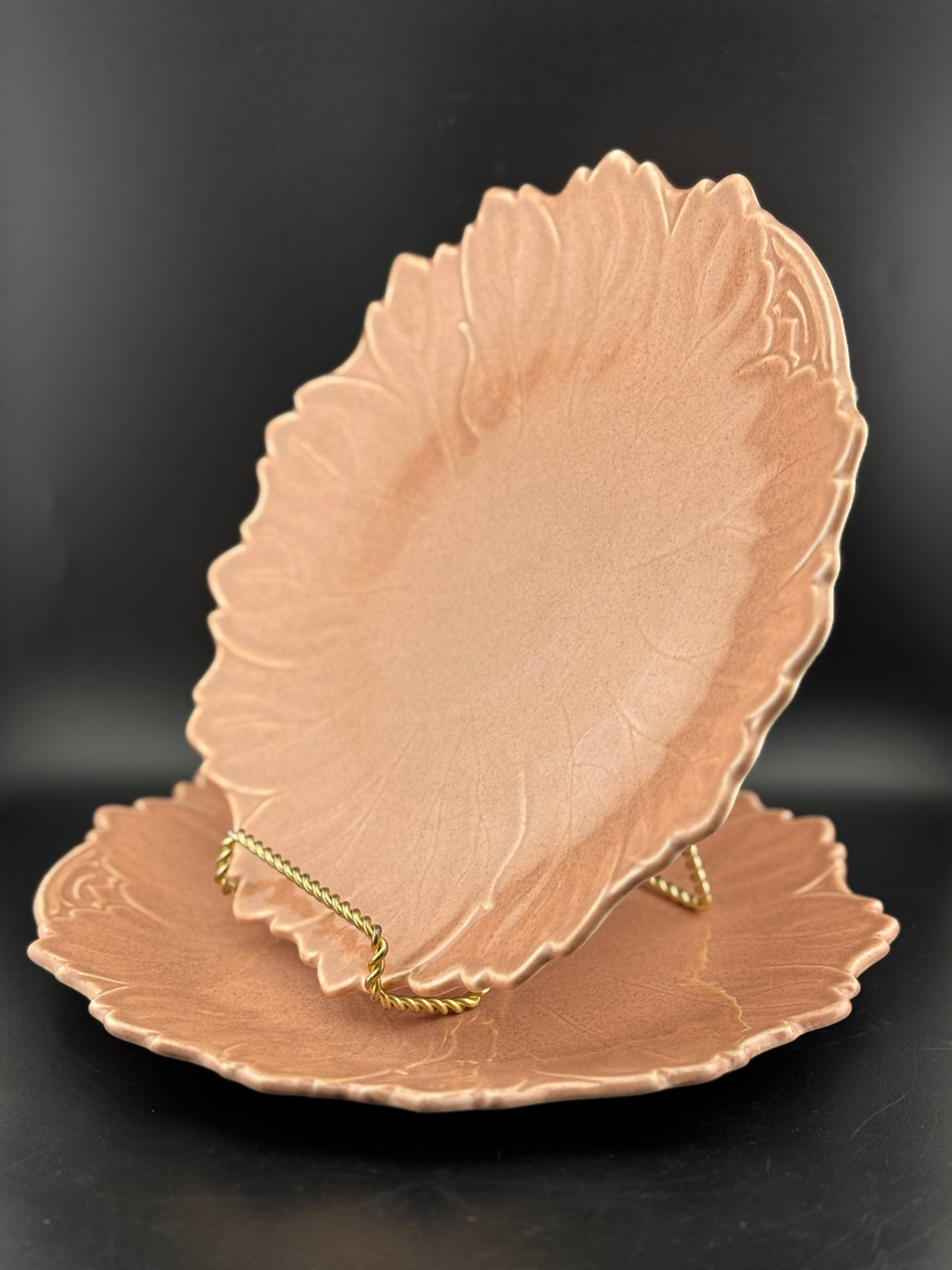 Woodfield Salmon Pink 10.5" Plate by Steubenville