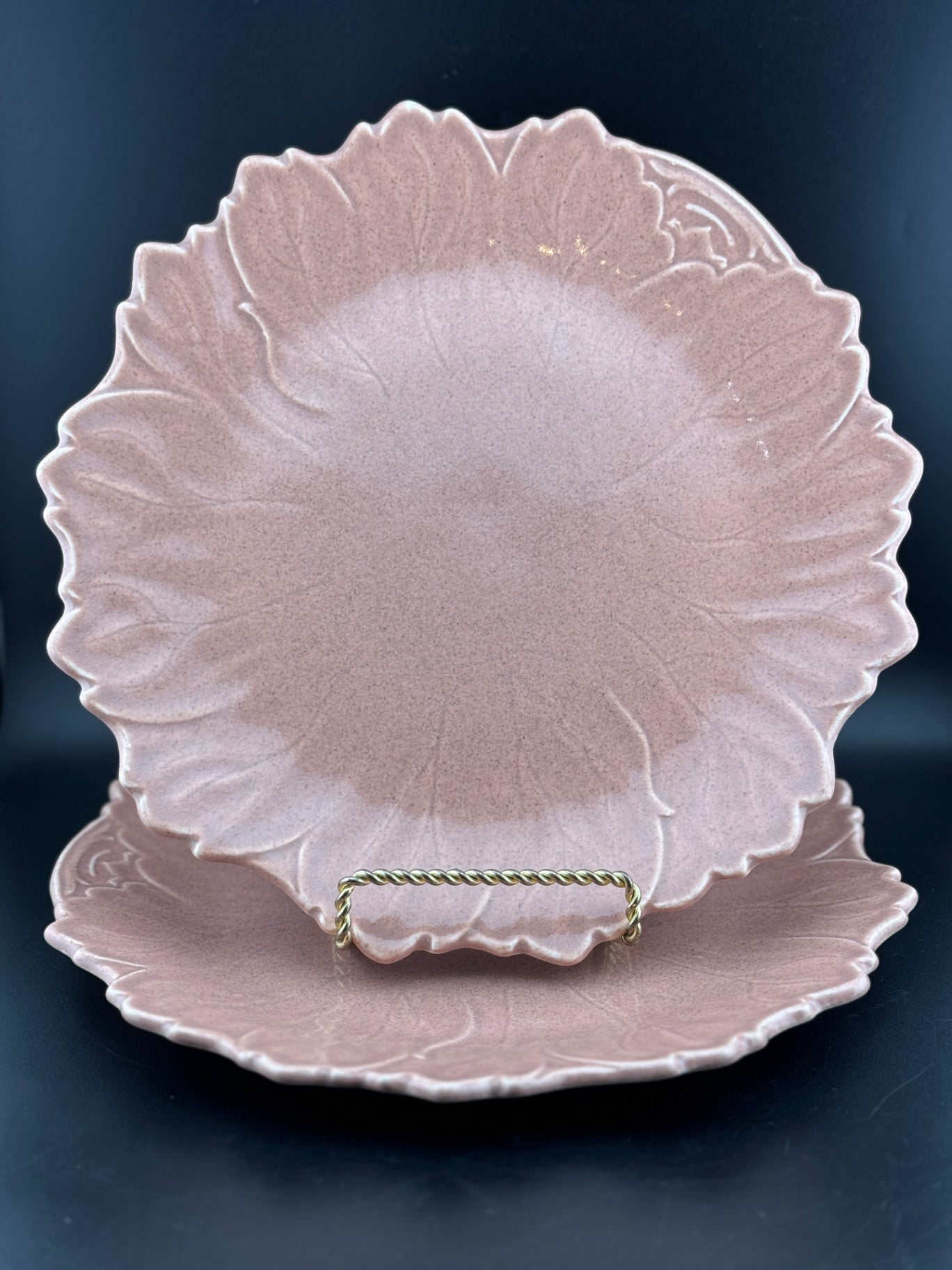 Woodfield Salmon Pink 10.5" Plate by Steubenville