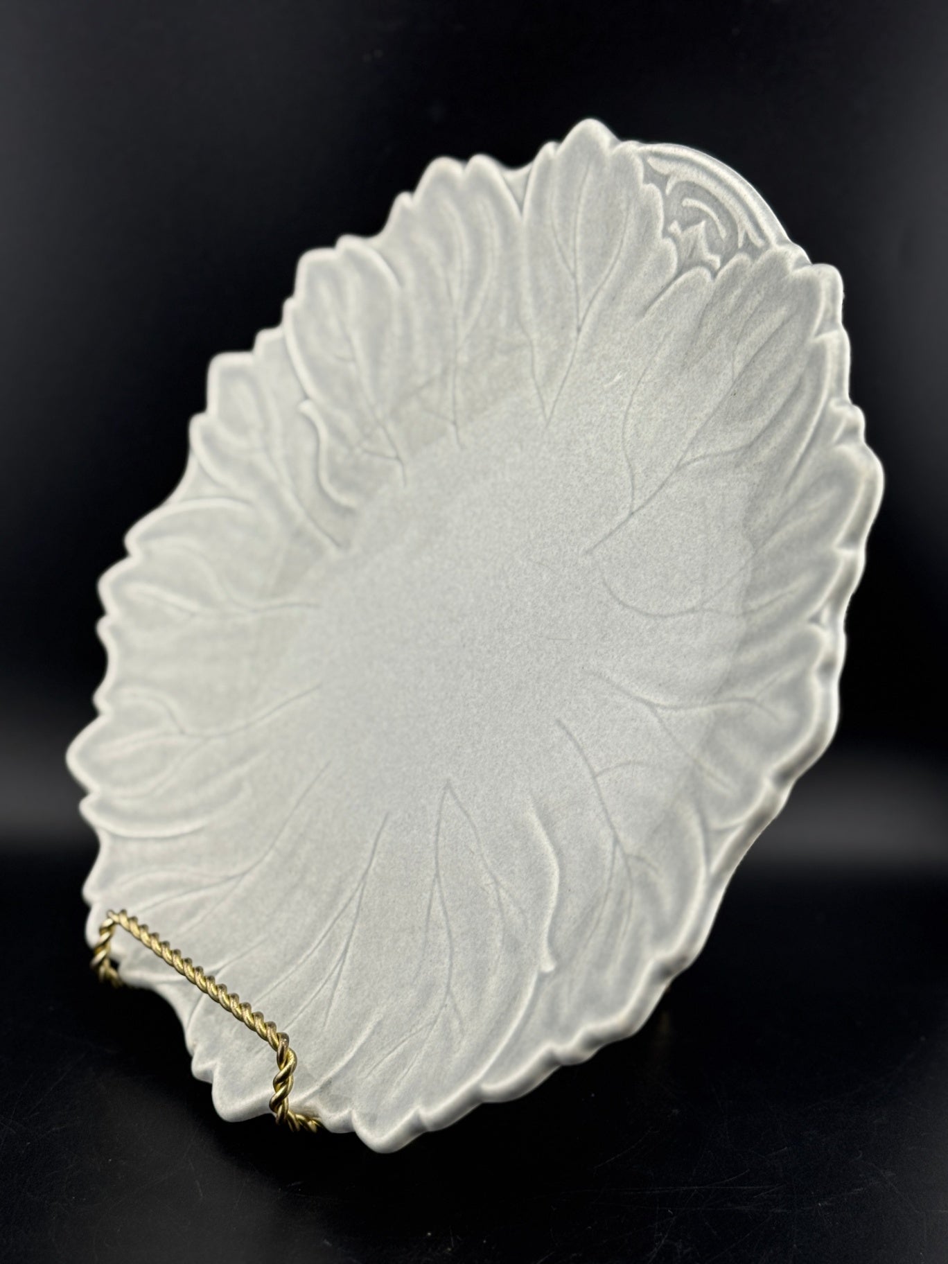 Woodfield Dove Gray 10.5" Plate by Steubenville