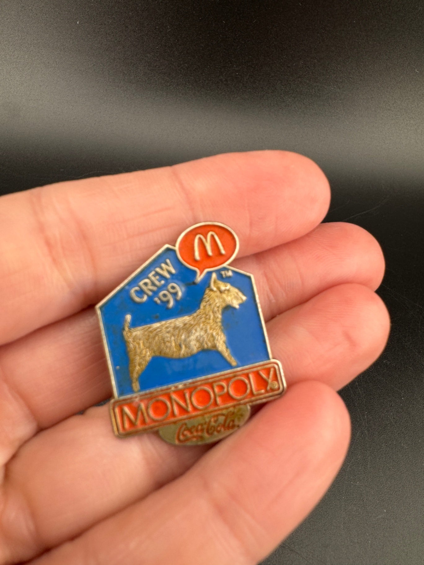 1999 McDonald's Crew Monopoly Coca-Cola Pin