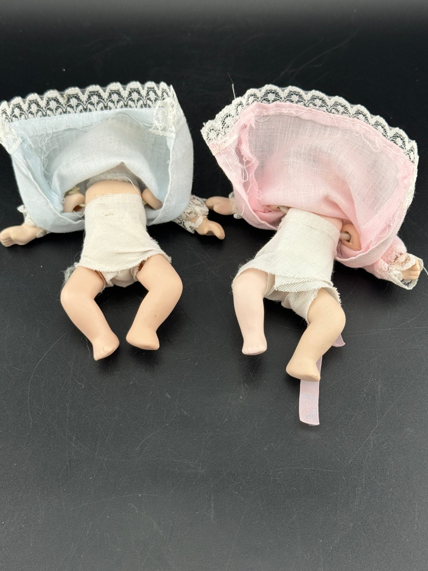 Vintage Porcelain Bisque Miniature Doll