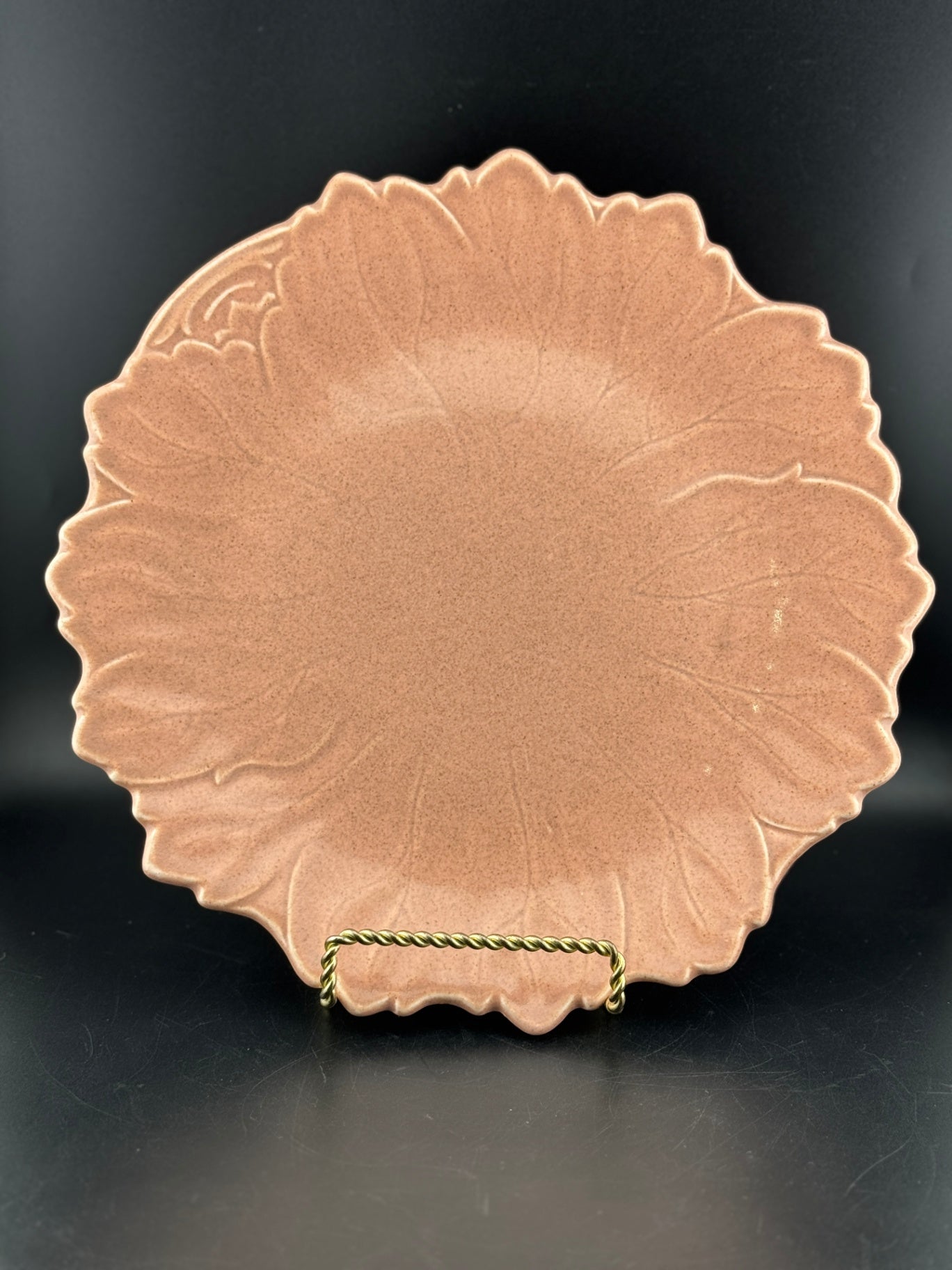 Woodfield Salmon Pink 10.5" Plate by Steubenville