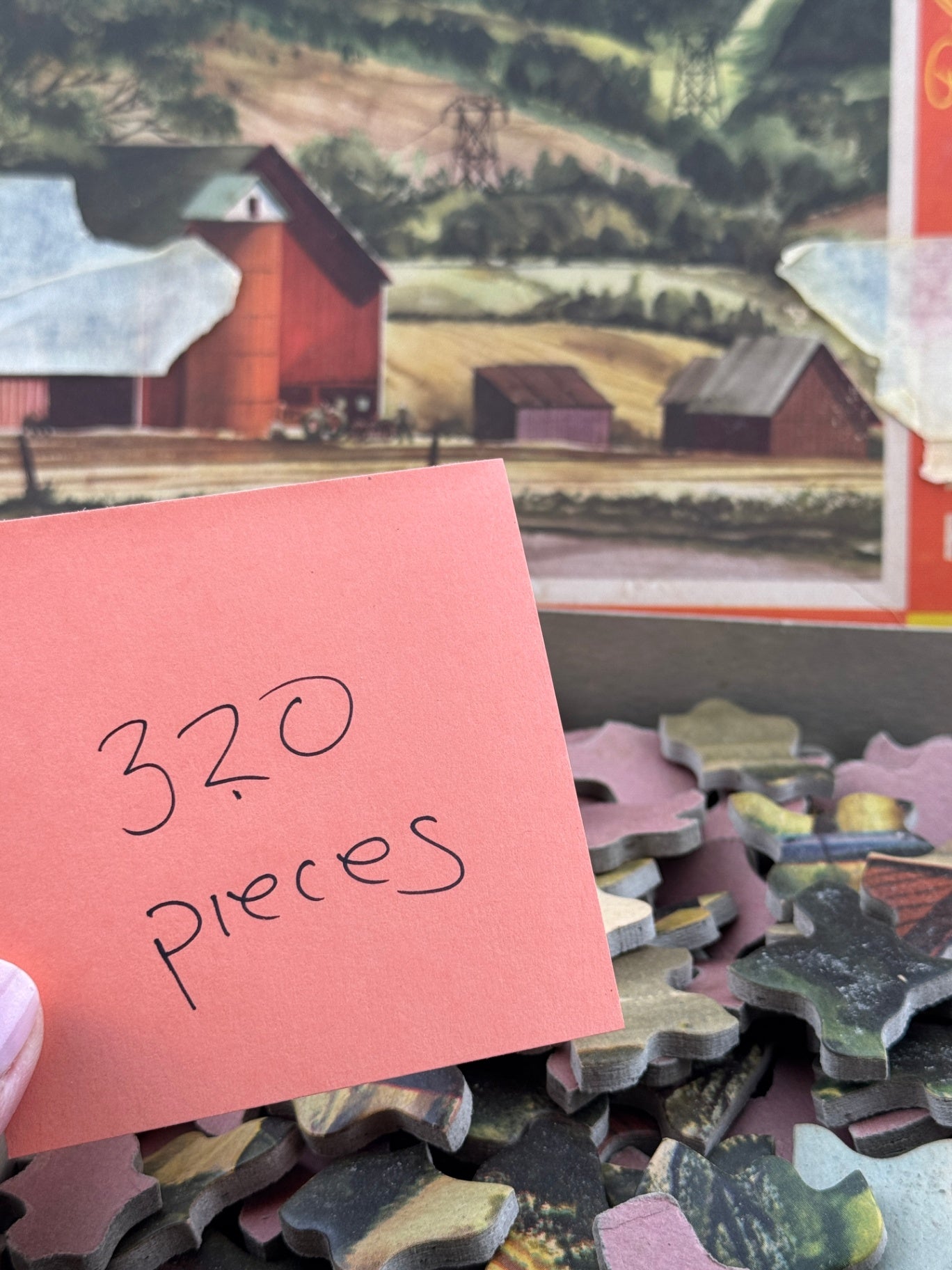 Vintage Tuco Puzzle - The Red Barn