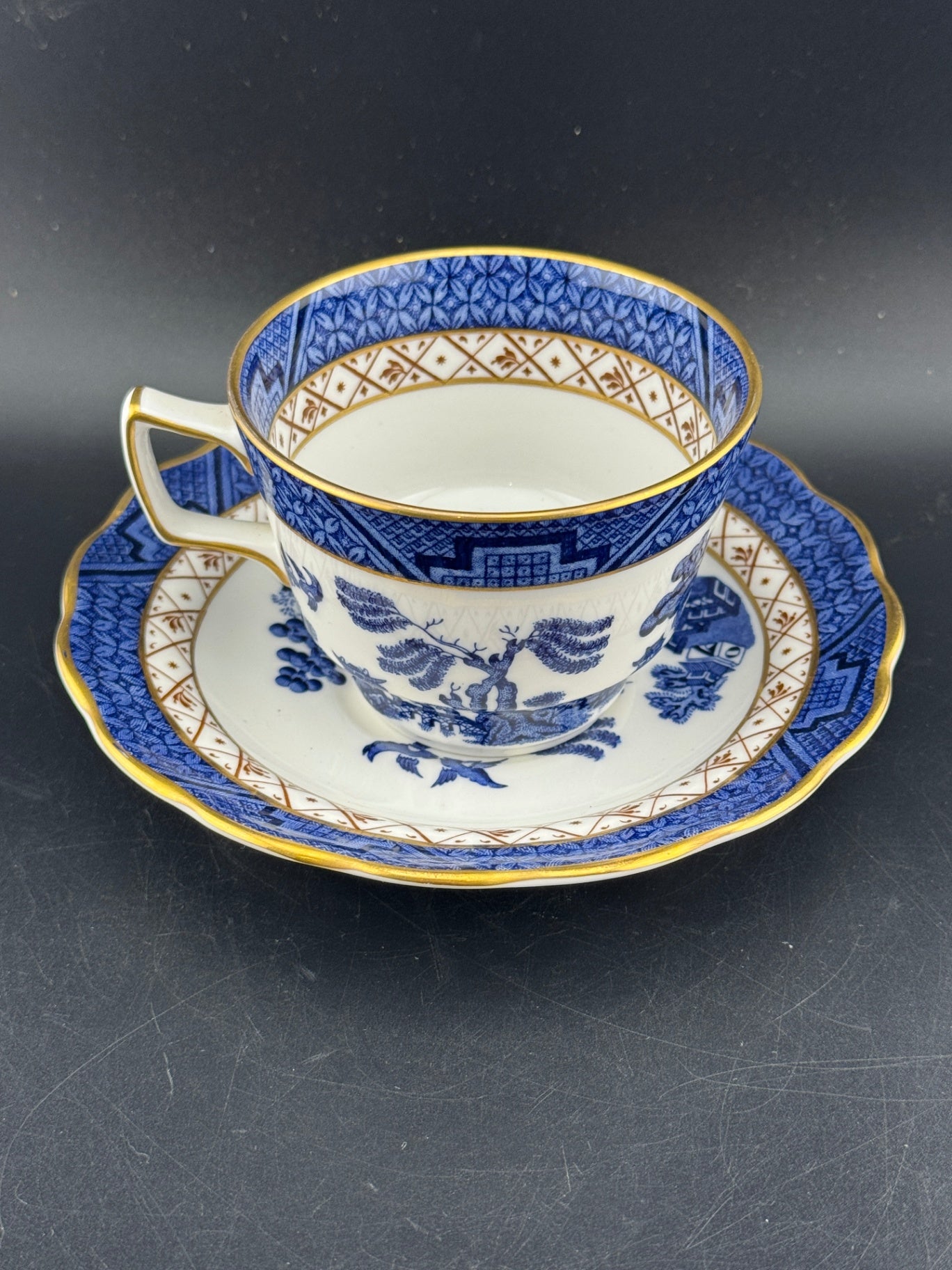 Real Old Willow Cup & Saucer by Royal Doulton