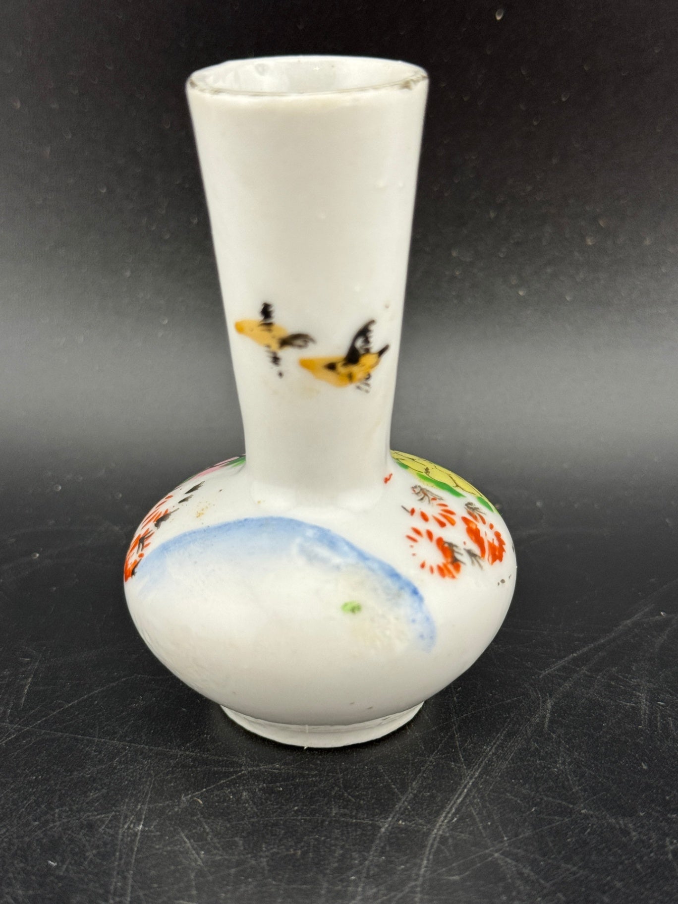 Vintage Japanese Porcelain Mini Vase