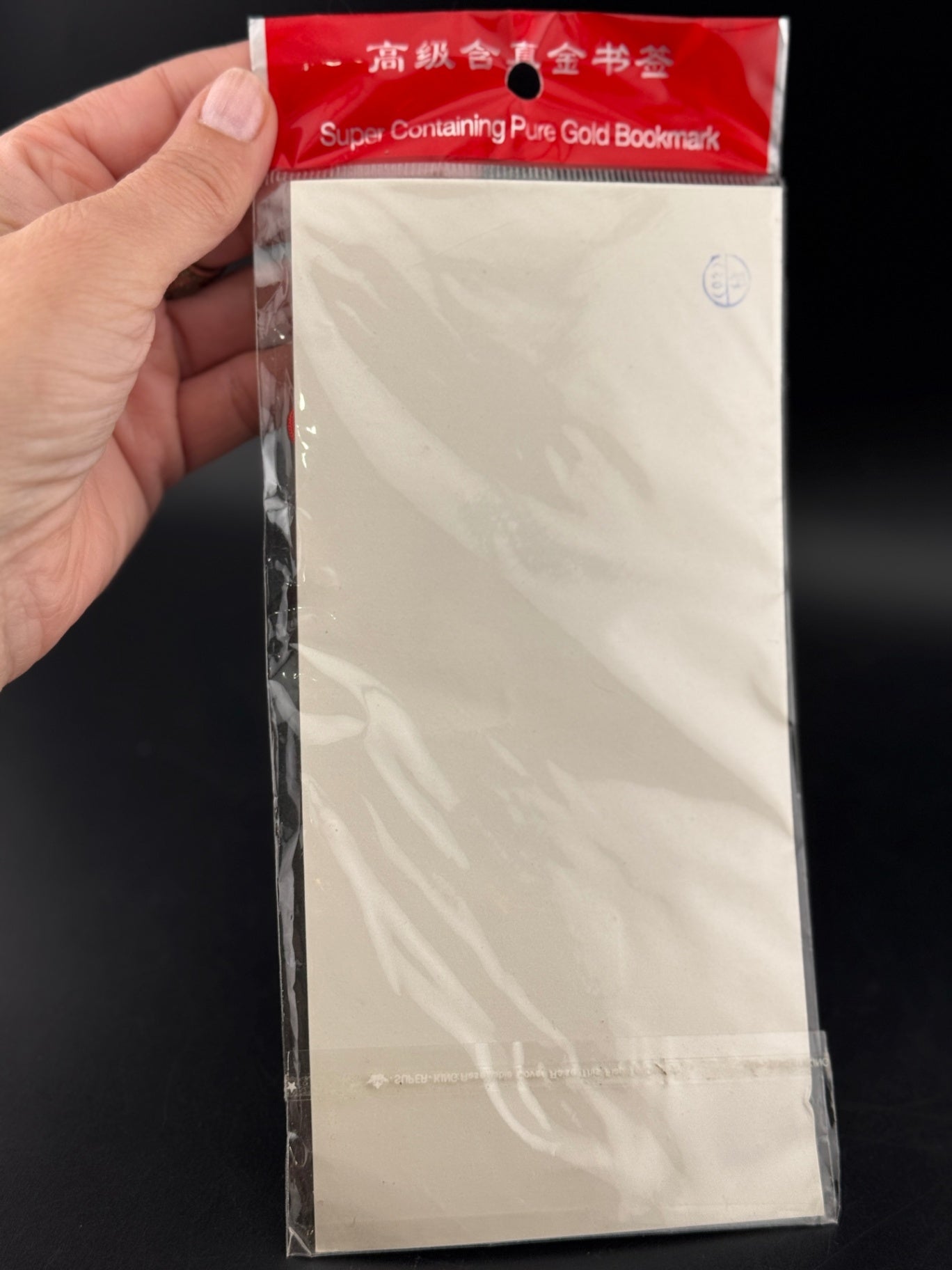 New in Package Chinese Gold Bookmarks