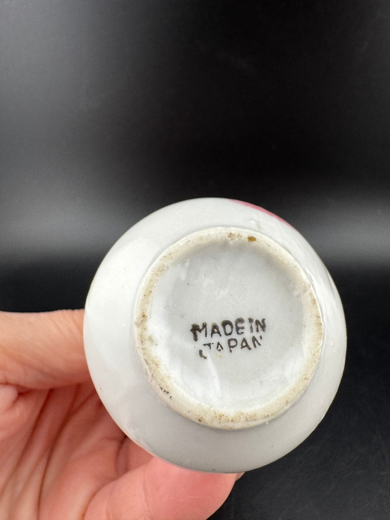 Vintage Japanese Porcelain Mini Vase