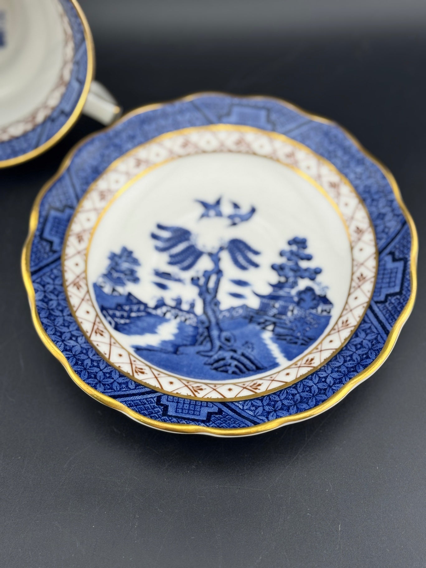 Real Old Willow Cup & Saucer by Royal Doulton