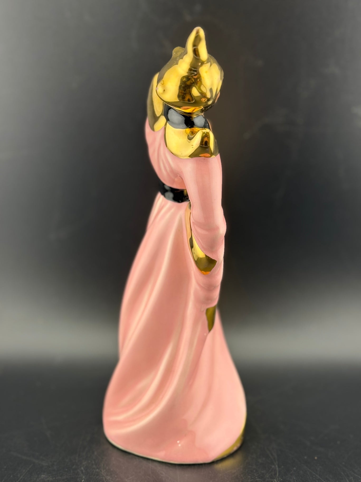 Vintage Asian Woman Figurine by Miramar of CA Pottery