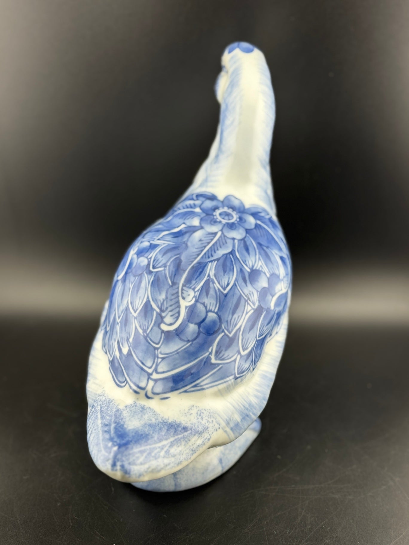 Vintage Delft-Style Duck