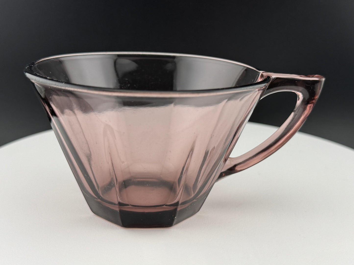 Hazel Atlas Amethyst Coffee Cup