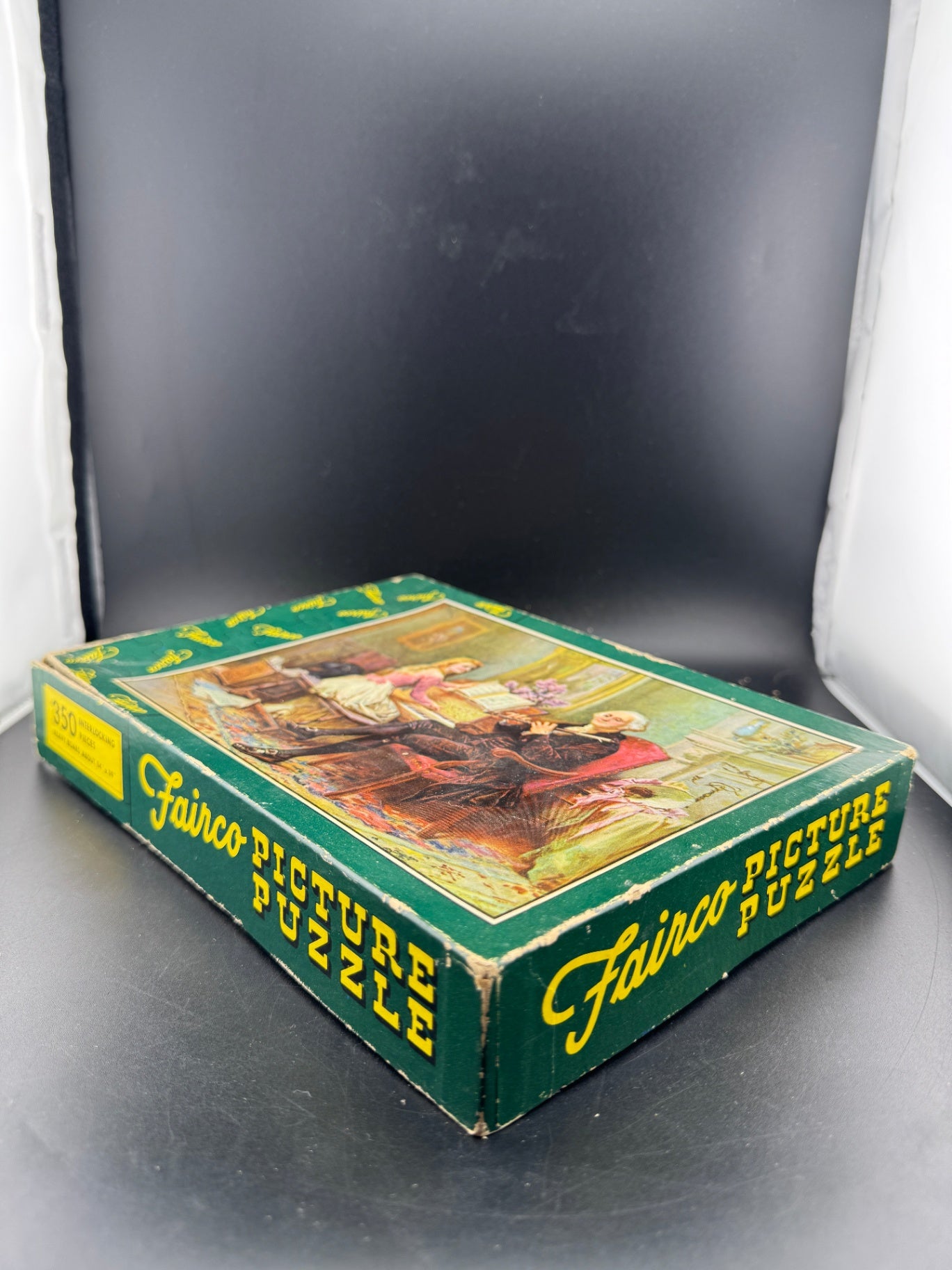 Vintage Fairco Puzzle - Washington and Nellie Custis